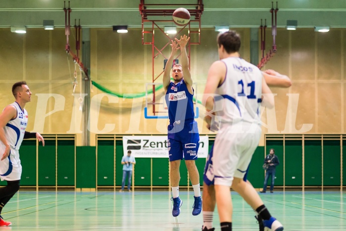 Basketball, ABL 2016/17, CUP 2.Runde, Blue Devils Wr. Neustadt, Oberwart Gunners, Renato Poljak (16)