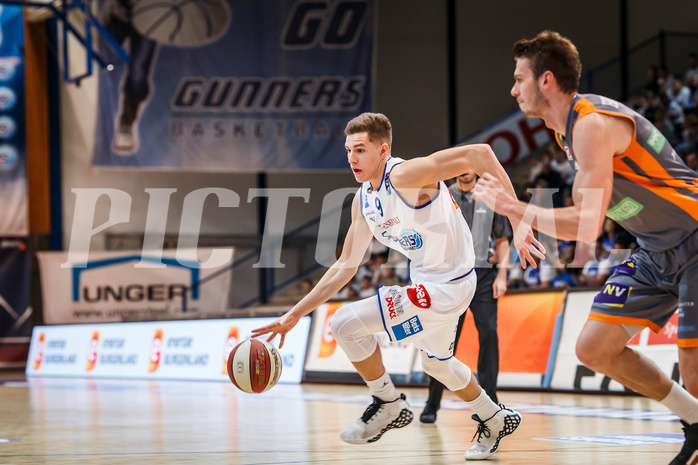 Basketball, Admiral Basketball Superliga 2019/20, Grunddurchgang 16.Runde, Oberwart Gunners, Klosterneuburg Dukes, Edi Patekar (9)