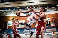 Basketball, ABL 2017/18, Grunddurchgang 27.Runde, Oberwart Gunners, BC Vienna, Jerome Seagears (5)