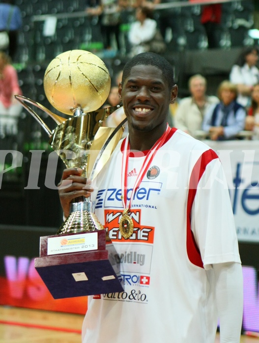 Basketball ABL 2012/13 Snickers-Playoff  Finale 5. Spiel BC Zepter Vienna vs. Redwell Gunners Oberwart, Jean Francois (5)











 































