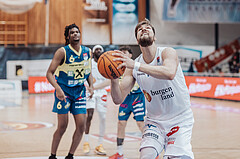 Basketball, Basketball Austria Cup 2023/24, Viertelfinale, Oberwart Gunners, UBSC Graz, Daniel Koeppel (14), #nomanipulation