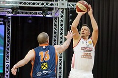 17.04.2017 Basketball ABL 2016/17 Grunddurchgang 33. Runde BC Vienna vs Fürstenfeld Panthers
