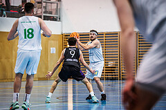 Basketball, Basketball Zweite Liga 2023/24, Grunddurchgang 14.Runde, Deutsch Wagram Alligators, Vienna United, Ognjen Drljaca (6)