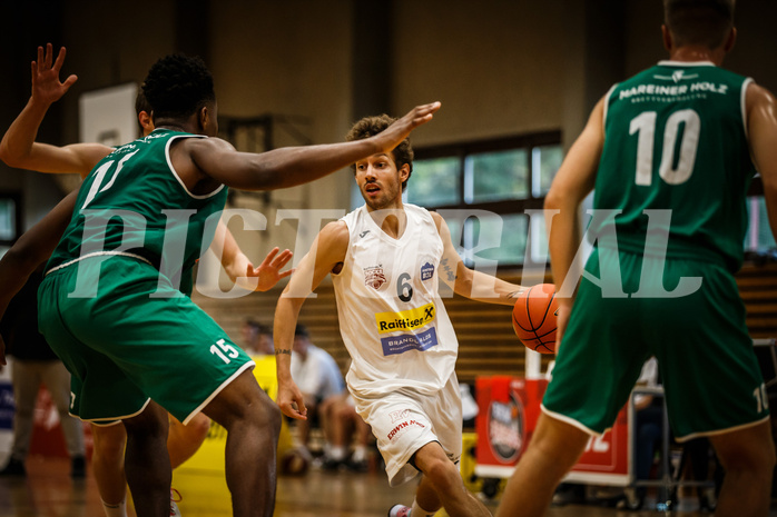 Basketball, Basketball Austria Cup 2021/22, Vorrunde, Mattersburg Rocks, Future Team Steiermark, Jan NICOLI (6)