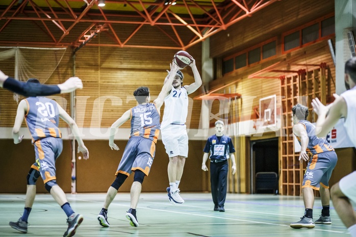 Basketball, ABL 2018/19, CUP Achtelfinale, BBC Nord Dragonz, Klosterneuburg Dukes, Ognjen Drljaca (4)