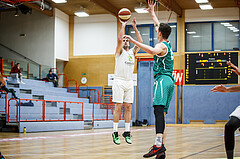 Basketball, Basketball Zweite Liga, Grunddurchgang 22.Runde, Basket Flames, KOS Celovec, Justin Vallejo (25)