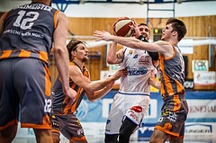 Basketball, ABL 2018/19, Grunddurchgang 31.Runde, Oberwart Gunners, Klosterneuburg Dukes, Hayden Thomas Lescault (11)