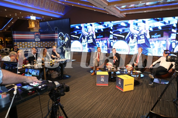 Basketball Basketball Superliga 2019/20, Pressekonferenz  vs. 


