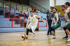 Basketball, Basketball Zweite Liga, Grunddurchgang 22.Runde, Basket Flames, KOS Celovec, David Wrumnig (2)