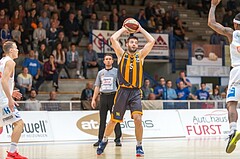 Basketball, ABL 2016/17, Grunddurchgang 2.Runde, Oberwart Gunners, Klosterneuburg Dukes, Romed Vieider (5)