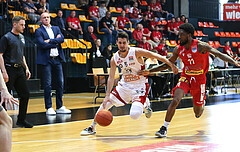 Basketball Superliga 2021/22,Viertelfinale Spiel 3 BC Vienna vs. Traiskirchen Lions


