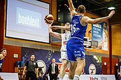 Basketball, bet-at-home Basketball Superliga 2020/21, Grunddurchgang 10.Runde, Kapfenberg Bulls, Oberwart Gunners, Thomas Schreiner (5)