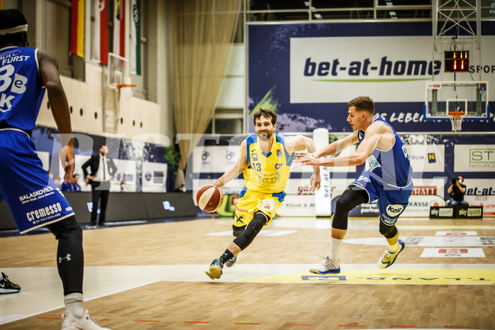 Basketball, bet-at-home Basketball Superliga 2019/20, Viertelfinale 2. Spiel, SKN St. Pölten Basketball, Oberwart Gunners, Lukas Böck (13)