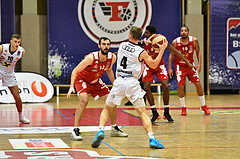 Basketball Superliga 2020/21, Grunddurchgang 8. Runde Flyers Wels vs. BC Vienna


