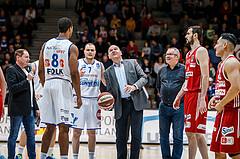 Basketball, Admiral Basketball Superliga 2019/20, Grunddurchgang 14.Runde, Oberwart Gunners, BC Vienna, Ehrenaufwurf