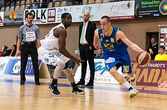 Basketball, ABL 2016/17, Grunddurchgang 31.Runde, Oberwart Gunners, UBSC Graz, Anton Maresch (8)