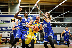Basketball, bet-at-home Basketball Superliga 2021/22, Grunddurchgang 15.Runde, SKN St. Pölten Basketball, Oberwart Gunners, Mate Mandic (55)