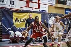 Basketball, Admiral Basketball Superliga 2019/20, Grunddurchgang 2.Runde, Traiskirchen Lions, BC Vienna, Brandon Conley (6)