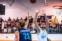 Basketball, Austria Cup 2022/23, Achtelfinale, Union Deutsch Wagram Alligators, Vienna D.C. Timberwolves, Marko Goranovic (77)