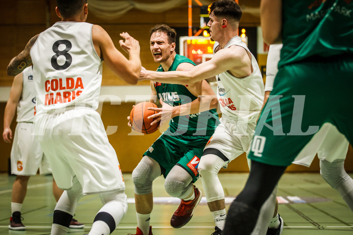 Basketball, Basketball Zweite Liga 2021/22, Grunddurchgang 2. Runde, BBC Nord Dragonz, Dornbirn Lions, Georgios Tsimidis (13)