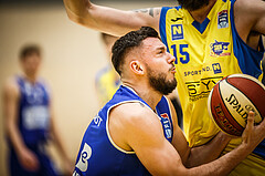 Basketball, bet-at-home Basketball Superliga 2019/20, Platzierungsrunde 3.Runde, SKN St. Pölten Basketball, Oberwart Gunners, Ignas Fiodorovas (5)