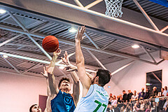Basketball, Austria Cup 2022/23, Achtelfinale, Union Deutsch Wagram Alligators, Vienna D.C. Timberwolves, Jakob Lohr (12)