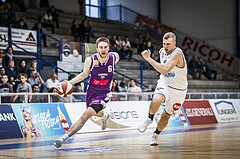 Basketball, ABL 2018/19, Grunddurchgang 33.Runde, Oberwart Gunners, Vienna DC Timberwolves, Nemanja Nikolic (6)