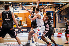 Basketball, Admiral Basketball Superliga 2019/20, Platzierungsrunde 5.Runde, Oberwart Gunners, Flyers Wels, Lawrence Alexander (6)