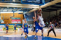 Basketball ABL 2015/16 Grunddurchgang 28.Runde Oberwart Gunners vs. UBSC Graz