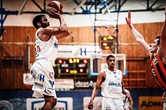 Basketball, ABL 2017/18, Grunddurchgang 35.Runde, Oberwart Gunners, Klosterneuburg Dukes, Jerome Seagears (5)