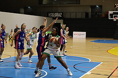 03.10.2021, Basketball Damen Superliga 2021/22, Grunddurchgang 1.Runde,  
UBI Graz vs. UBSC Graz