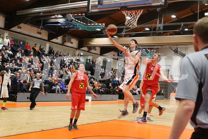Basketball ABL 2015/16 Grunddurchgang 19.Runde BK Dukes Klosterneuburg vs. WBC Wels


