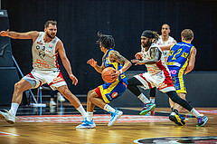 Basketball, Win2Day Superliga 2022/23, Viertelfinale Spiel 1, BC Vienna, UBSC Graz, Jozo Rados (3), Zachery Deshon Cooks (3), Jahenns Manigat (21)