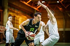 Basketball, 2.Bundesliga, Grunddurchgang 22.Runde, BBC Nord Dragonz, Basket Flames, Fabricio Vay (22)