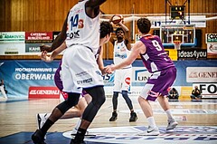Basketball, ABL 2018/19, Grunddurchgang 33.Runde, Oberwart Gunners, Timberwolves, Dwane Miner (6)