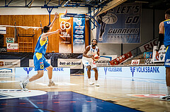Basketball, bet-at-home Basketball Superliga 2020/21, Viertelfinale Spiel 1, Oberwart Gunners, SKN St. Pölten, Quincy Diggs (13)