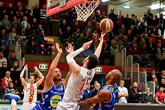 Basketball ABL 2017/18, Grunddurchgang 23.Runde Flyers Wels vs. Gmunden Swans


