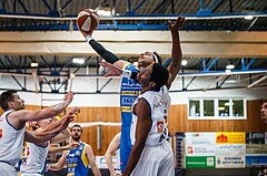 Basketball, Admiral Basketball Superliga 2019/20, Grunddurchgang 6.Runde, Oberwart Gunners, St. Pölten, Marko Kolaric (16)