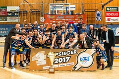 Basketball, CUP 2017 , Finale, Oberwart Gunners, Kapfenberg Bulls, Cupsieger 2017: Kapfenberg Bulls