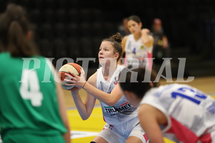 30.10.2021, Basketball Damen Superliga 2021/22, Grunddurchgang 4.Runde,  
UBSC-DBBC Graz vs. KOS Celovec
