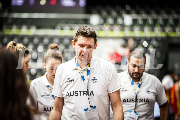 Basketball, FIBA Women´s Eurobasket Qualifiers 2023, , Österreich, Montenegro, Hubert Schmidt (Ass. Coach)