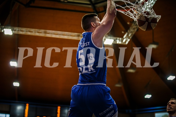 Basketball, ABL 2018/19, Grunddurchgang 30.Runde, BC Vienna, Oberwart Gunners, Andrius Mikutis (5)