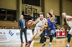 Basketball, ABL 2018/19, CUP Achtelfinale, Mattersburg Rocks, Kapfenberg Bulls, Maximilian HÜBNER (8)