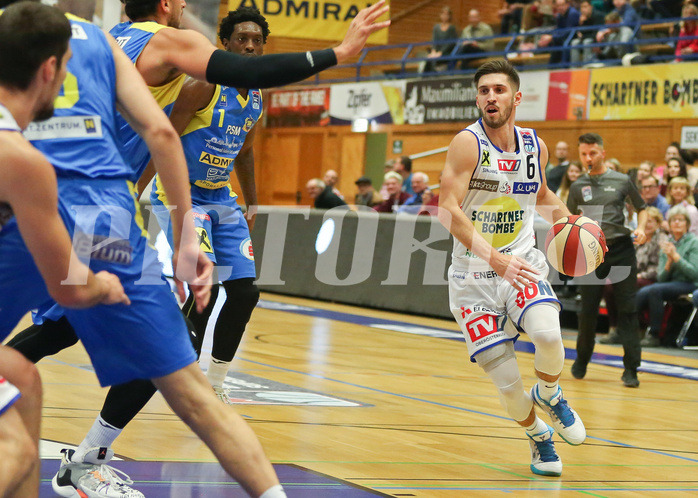 Basketball Superliga 2019/20, 2.Plazierungsrunde Gmunden Swans vs. St.Pölten


