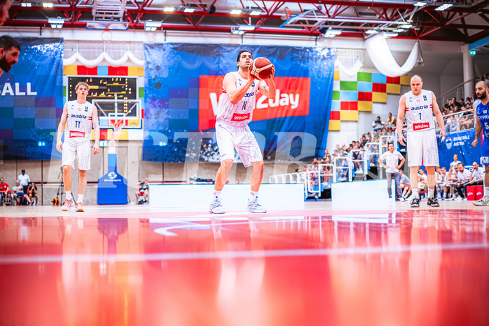 Basketball, FIBA Men´s Eurobasket Qualifiers 2023, , Österreich, Zypern, Erol Ersek (17)