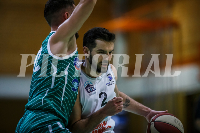 Basketball, Basketball Zweite Liga, Grunddurchgang 16.Runde, BBC Nord Dragonz, KOS Celovec, Petar Cosic (2)