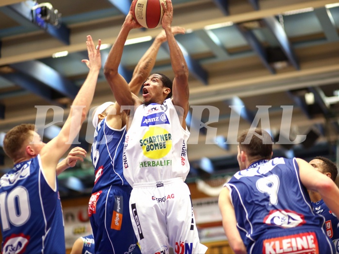 Basketball ABL 2015/16 Grundurchgang 28.Runde Gmunden Swans vs. Kapfenberg Bulls


