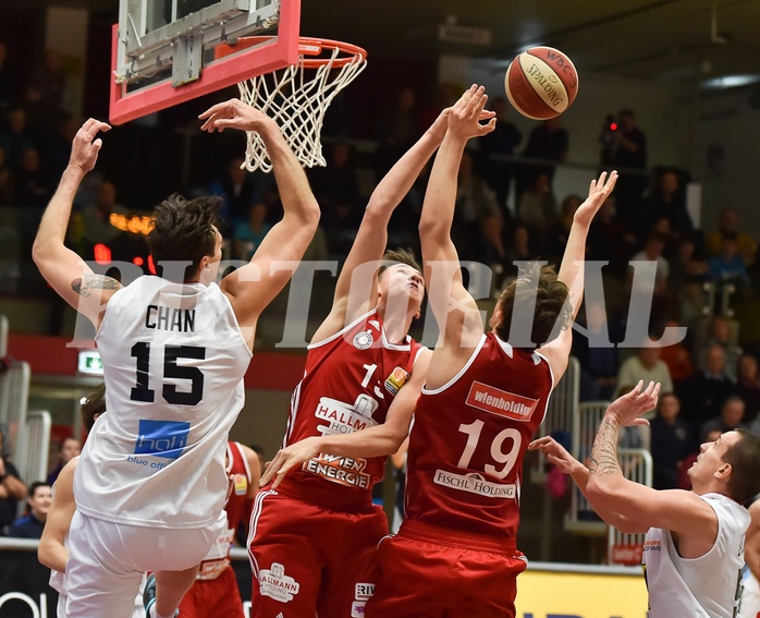 Basketball ABL 2015/16 Grunddurchgang 21.Runde WBC Wels vs BC Vienna