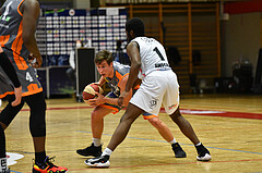 Basketball Superliga 2020/21, Grunddurchgang 18. Runde Flyers Wels vs. Klosterneuburg Dukes, Valentin Bauer (14), Austen Awosika (1),