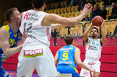 Basketball Superliga 2021/22, 3. Platzierungsrunde, Kapfenberg vs. St.Poelten


